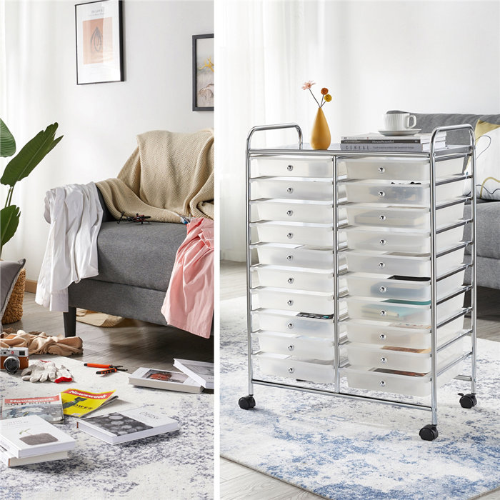 The Twillery Co.® Lundys 20 Storage Drawer Wayfair